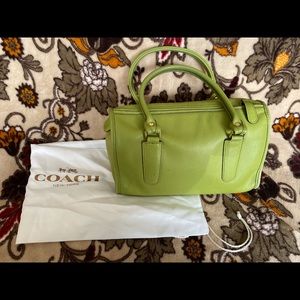 Vintage Coach Classic Madison satchel